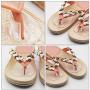 Healifty 2 Pairs Soft Silicone Gel Cushions Pad Toe Protectors for Sandal Flip Flop Gel Inserts Guards Insoles Shoes Grip Pads