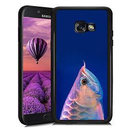 Samsung Galaxy A5 2017 Case, Arowana Shock-Absorption TPU Rubber Bumper Samsung Galaxy A5 2017 Case, Ultra Thin Slim Protective Cover for Samsung Galaxy A5 2017-Black