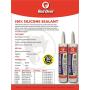 Red Devil 0816 Architectural Grade 50 Year 100% Silicone Sealant, White, 9.8 oz Cartridge