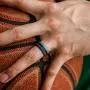 Saco Band Silicone Wedding Rings - Middle Line & Plain