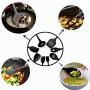 10pcs 5pcs Silicone Cooking Utensils Sets Heat Resistant Kitchenware Baking Utensils Kitchen Cooking Tools Set Accessories,10pcs Black