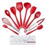 Non-Stick Shovel Colander Spoon Egg Beater Kitchenware Set Silicone Kitchenware Set 10 Kitchen Tools