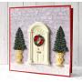 Classic Door Silicone Mold for Cake Decorating, Crafts, Cupcakes, Sugarcraft, Candies, Chocolate, Card Making and Clay, Food Safe Approved, Made in The UK