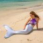 Fin Fun Mermaid Tails for Swimming with Monofin - Kids and Adult Sizes - Limited Edition