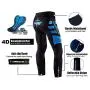 sponeed Mens Bicycle Pants 4D Padded Road Cycling Tights MTB Leggings Outdoor Cyclist Riding Bike Wear