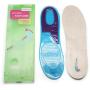 Foot Relief Soft Silicone Sports Gel Insoles, Insert Pad (L (8~13 US Mens))