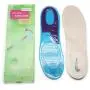 Foot Relief Soft Silicone Sports Gel Insoles, Insert Pad (L (8~13 US Mens))