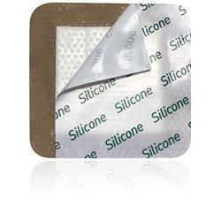 MedVance TM Silicone - Bordered Silicone Adhesive Foam Dressing Size 4&quotx4" (2.7&quotx2.7" pad), Box of 5 dressings