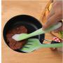 Silicone Kitchenware Nonstick Kitchenware Cooking Shovel Spoon Butter Scrape Baking Tools(8 Packs)