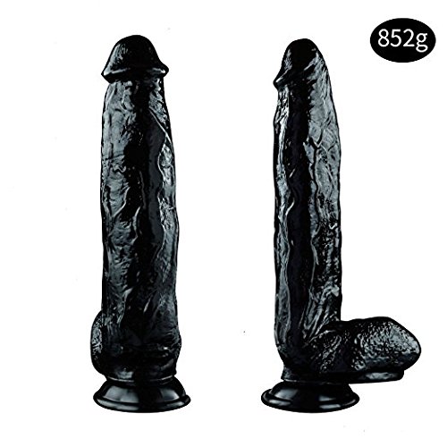 9.5-Inchs D-Ildo Silicone Toy, Speaker-Shaped Base Suction Cup Can Be Hands-Free - Adult Sexy Men and Women Couple Toys