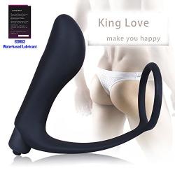 Lover Fire 2OP Prostate VibrAtion Toy For Man Silicone Waterproof G Point Stimulate Prostate Massager AnAl MASSAGER W/ BONUS LUBE