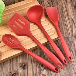 Hylotele 10Pcs Cooking Kit Silicone Nonstick Cooking Baking Kitchenware Utensil Set