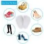 Metatarsal Pads Ball of Foot Cushions, Premium Forefoot Pad Soft Gel Inserts, Mortons Neuroma Callus Reduce Foot Pain and Provide Support, Suit for Men Women & All Shoes (White)