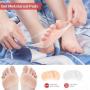 LEON Metatarsal Pads Pain Relief Set [4 Pairs] Breathable Ball of Foot Cushions for Women Men, Soft Gel Forefoot Inserts Front Feet Pad, Shoe Heel Insoles Pad | Mortons Neuroma Blister Callus