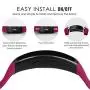 OenFoto Compatible Gear Fit2 Pro/Fit2 Band, Replacement Silicone Accessories Strap Samsung Gear Fit2 Pro SM-R365/Gear Fit2 SM-R360 Smartwatch -5-Pack