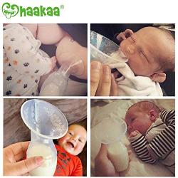 Haakaa Manual Breast Pump Milk Saver 4oz/100ml+Lid