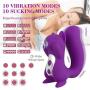 MBUKLO Six Toys for Males Silicone with Clitorialorial Hands Women, Heating Vi