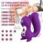 MBUKLO Six Toys for Males Silicone with Clitorialorial Hands Women, Heating Vi