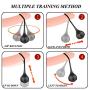 s Massager Dumbbell Enhance t Device Ring Sleeve Hard Trainer Novelty Massagers Ring*1 Ball*4