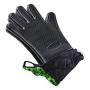 Heat-Resistant Kitchenware Anti-Slip Silicone Heat Insulation Honeycomb Gloves Microwave Gloves Silicone Baking Tools,Black