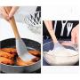 Kitchenware silicone brush barbecue scraper spatula set