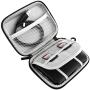 Lacdo EVA Shockproof Carrying Travel Case for Seagate Expansion Seagate Backup Plus Slim 1TB 2TB 4TB Portable External Hard Drive USB 3.0 2.5-Inch, GPS Camera and External Battery Pack