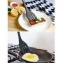 Premium Quality Silicone Kitchen Utensil Set, Heat Resistant, Hygienic, Non Stick, Durable Baking Gift Utensils, 5 pack, Slotted Turner, Tongs, Spatula, Whisk and Basting Brush (Black)