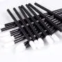 600pcs Disposable Lipstick Applicators Wands Makeup Applicators Brushes Lipgloss Applicators Tester Wands ECBASKET Disposable Lip Brushes Tool Kits Black