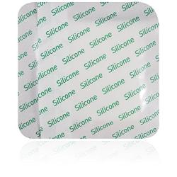 MedVanceTM Silicone - Bordered Silicone Adhesive Foam Dressing, Size 3&quotx3", (1.8&quotx1.8" pad), Box of 5 dressings