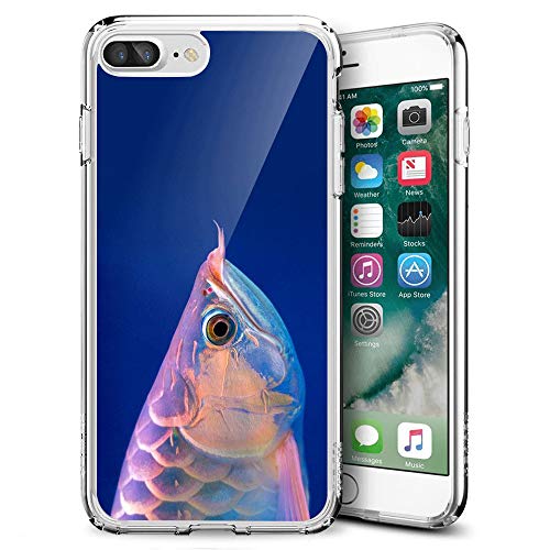 iPhone 7 8 Case, Arowana Shock-Absorption TPU Rubber Bumper iPhone 7 8 Case, Ultra Thin Slim Protective Cover for iPhone 7 8-Clear