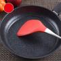 Xiaoais shop Stainless Steel Silicone kitchenware, Non-Stick Pot high Temperature Spatula Spoon, Cooking Spoon Shovel Set