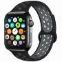 Bravely klimbing Compatible with Apple Watch Band 44mm 42mm 40mm 38mm, Soft Silicone iWatch Bands Replacement Sport Bands for iWatch Series 5 4 3 2 1 for Men and Women S/M M/L