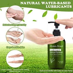 Natural Personal 10oz Lubricant for Women Men Couple, Water-Based Lube Super Slick Long Lasting,Premium Lubricant