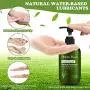 Natural Personal 10oz Lubricant for Women Men Couple, Water-Based Lube Super Slick Long Lasting,Premium Lubricant