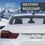 Rightcar Solutions Flawless Silicone License Plate Frame - Rust-Proof. Rattle-Proof. Weather-Proof. - White