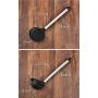 JunbosiKitchenware 8 Piece Set of Stainless Steel Handle Silicone Kitchenware Egg Beater Pasta Spoon Nonstick Spatula Tool