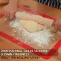 2 Pcs Silicone Baking Mat - Cooking Rolling Kitchenware Non-Stick Sheet Liners Dough Cake Pasta Cookies Pastry Tools