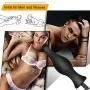 RONSHIN Adult Toys-Silicone Expand Inflatable Anal Plug Waterproof Butt Sex Toy for Male Female and Beginners