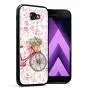 Samsung Galaxy A5 2017 Case,Flexible Soft TPU Cover Shell,Slim Silicone Black Rubber Non-Slip Durable Design Protective Phone Case for Samsung Galaxy A5 2017 -Bicycle