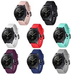 GinCoband 8PCS Sport Bands Replacement for Samsung Galaxy Watch 42mm,46mm,No Tracker