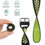XIMU Sport Bands Compatible with Fitbit Versa/Versa 2 / Versa Lite, Soft Silicone Waterproof Breathable Sport Watch Strap Replacement Wristband Accessories Women Man for Versa Smart Watch