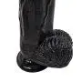 12in Body-Safe Silicone Luxury High Quality Black Huge D?ld? Waterproof Hands-Free Massage Wand Toys