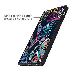 iPhone Xs Max Case,Flexible Soft TPU Cover Shell,Slim Silicone Black Rubber Non-Slip Durable Design Protective Phone Case for iPhone Xs Max -Butterfly