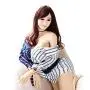 JSDDB Masturabation Toy for Men Sex Toys Male, Full Entity Silicone Doll Sex Robot, Real Sex Doll Simulation Framework, 168cm, 36kg