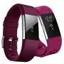 Hanlesi Bands Compatible with Fitbit Charge 2, Soft Silicone Breathable Fashion Sport Strap for Fit bit Charge2 Replacement Original Accessory