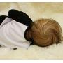 Wamdoll 18 inch Rare Alive Sleepy Silicone Reborn Baby Dolls Feel Real,May God Bless You