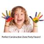 48 Pieces Construction Zone Party Favors Rubber Bracelets for Kids Construction Birthday Party and Construction Themed Supplies, Construction Themed Silicone Wristbands