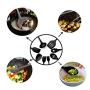 XIAMEND Silicone Kitchenware 10 Piece Non-stick Pan Set Eco-friendly Kitchen Tools (Color : Black)