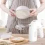 BINZHI Egg Beater Electric Household Mini Small Automatic Eggbeater Handheld Cream Hair Baking Tool - White Kitchen gadget