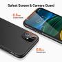 TORRAS Slim Fit iPhone 11 Case, Hard Plastic PC Ultra-Thin Phone Cover Case with Matte Finish Coating Grip Compatible with iPhone 11 (6.1 Inch), Space Black